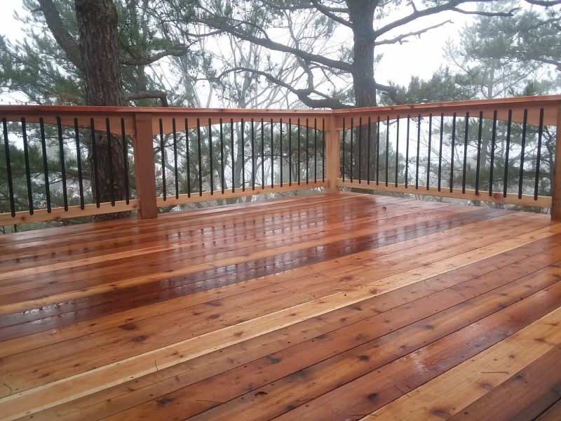 Redwood Deck Repair detail