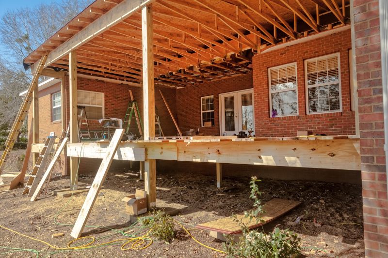 Wood Porch Construction in Stamford, CT